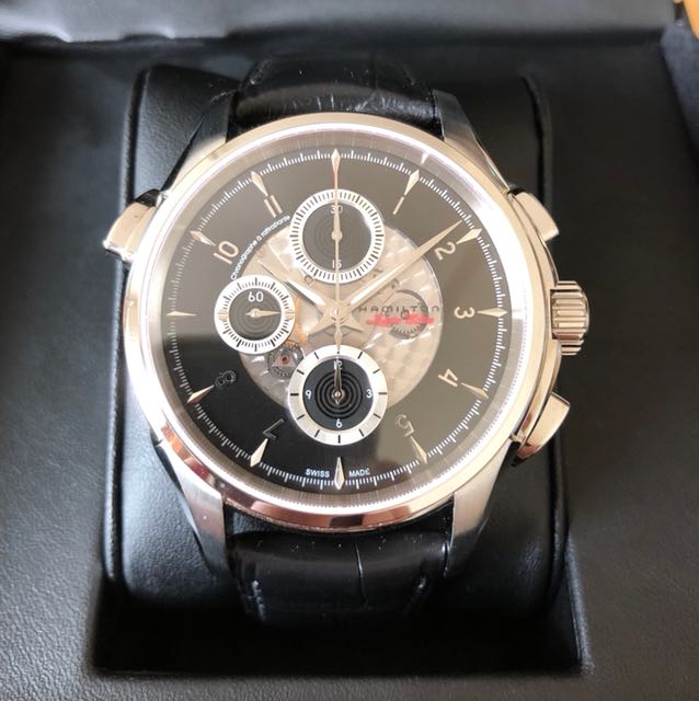 Hamilton jazzmaster rattrapante hot sale