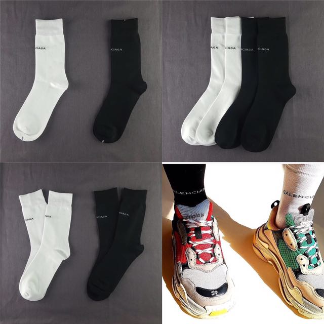 balenciaga long socks