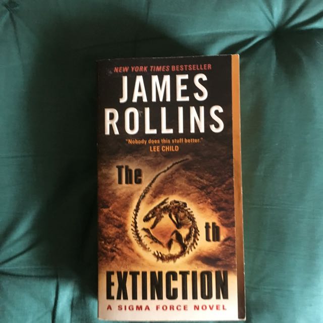 James Rollins The 6th Extinction Books Stationery Fiction On