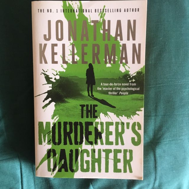 Jonathan Kellerman The Murderer S Daughter Books Stationery
