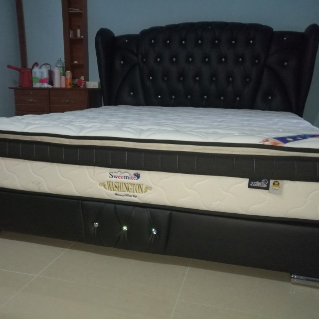 Katil divan deals king size