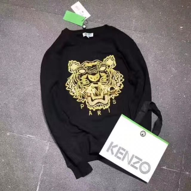 kenzo black and gold