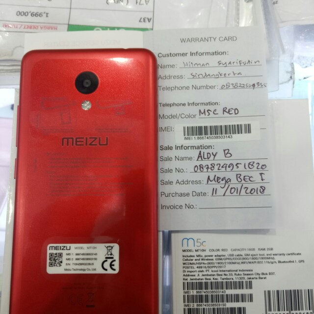 Meizu M5c Si Hp Spek Dewa Harga Murah Dan Garansi Resmi Telepon Seluler Tablet Di Carousell