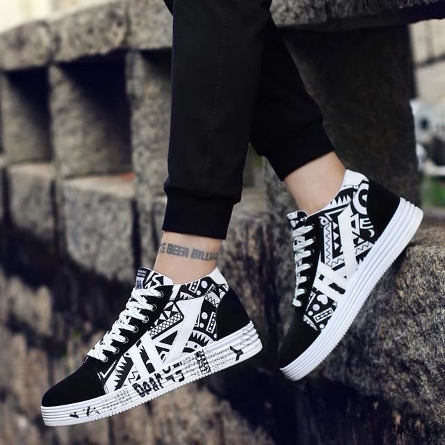 funky platform sneakers