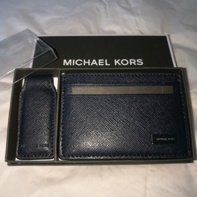 michael kors card wallet mens