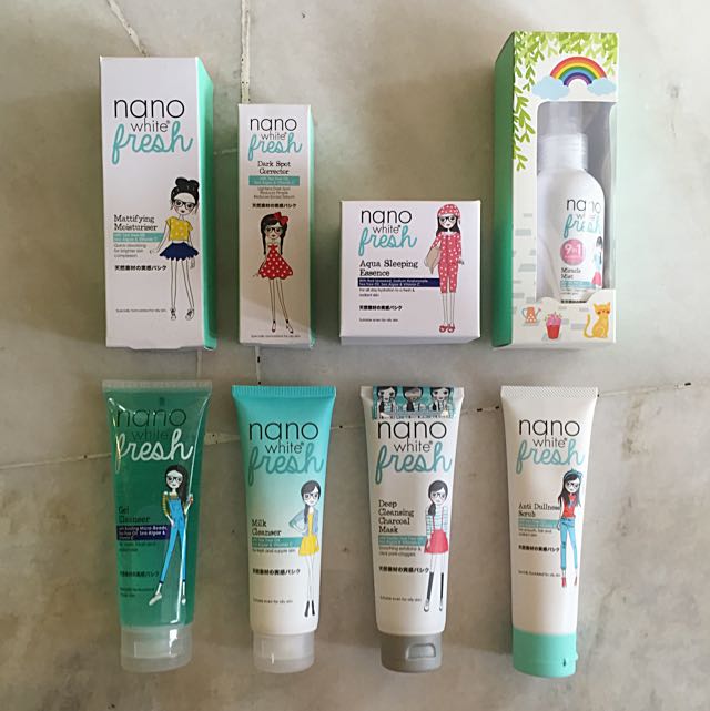 Nano White Fresh Set Health Beauty Skin Bath Body On Carousell