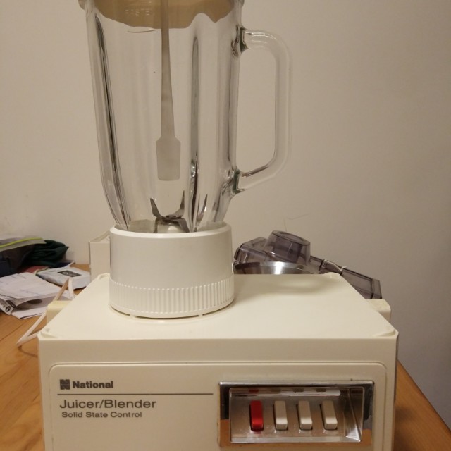 National juicer/blender 3 in 1 樂聲牌榨汁機攪拌機, 家庭電器, 廚房電器, 榨汁機及攪拌機 Carousell