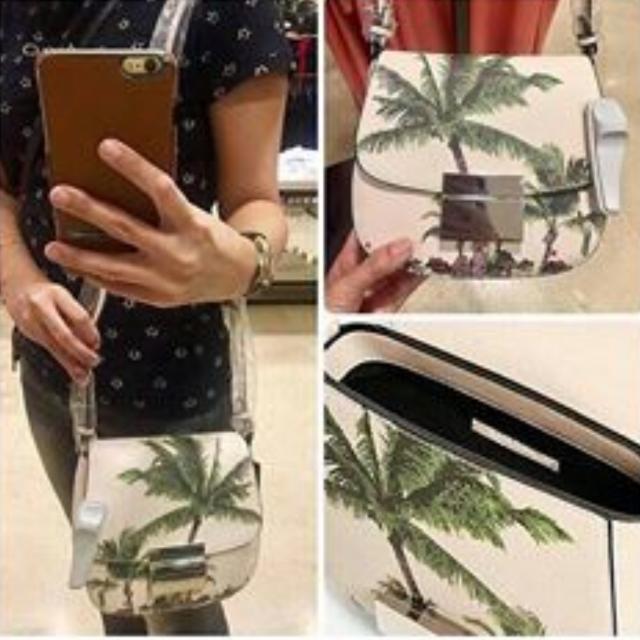 Original ZARA palm Tree Bag. Olshop Fashion Olshop Wanita di