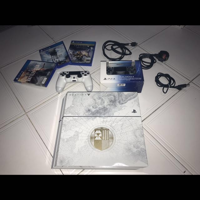 PlayStation 4 500GB Limited Edition Console - Destiny: The Taken King ( Discontinued), Video Gaming, Video Game Consoles, PlayStation on Carousell