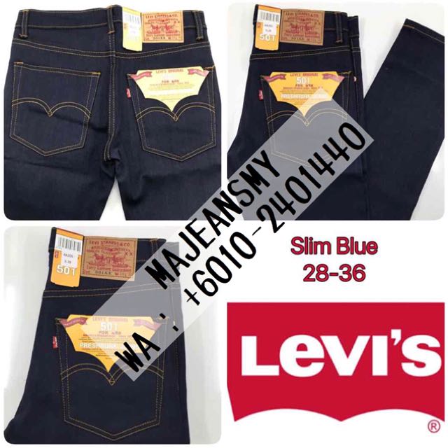 seluar jeans levis