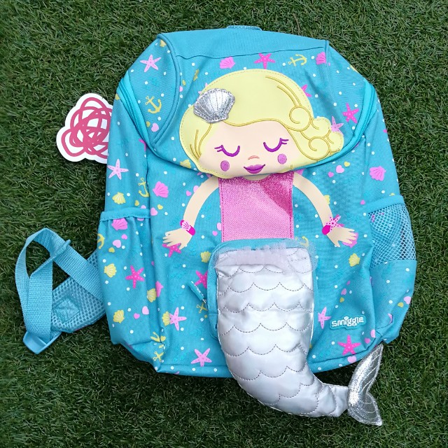 smiggle backpack mermaid