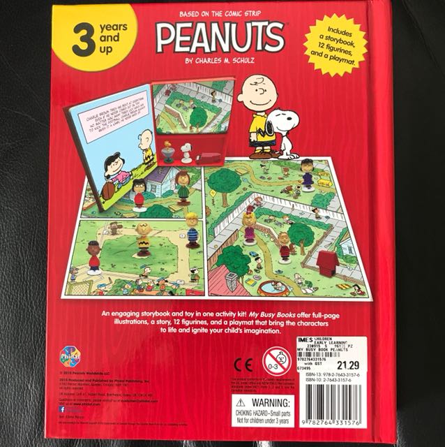 Snoopy Peanuts Busy Book, Hobbies & Toys, Books & Magazines, Children's