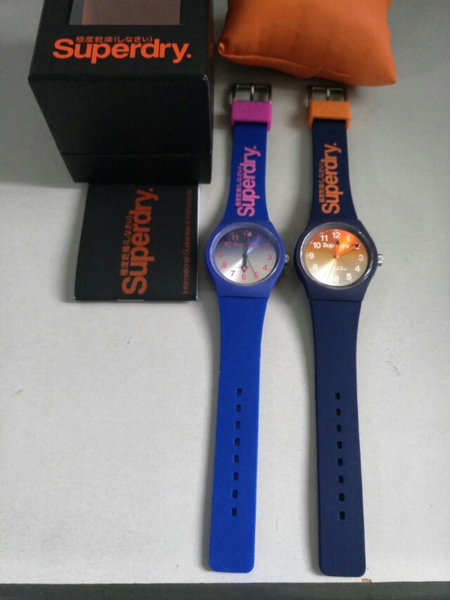 SUPERDRY URBAN LASER PAIR WATCH