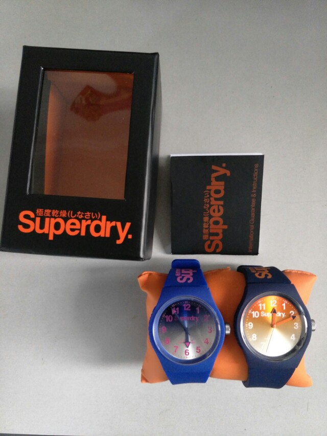 Superdry urban watch discount instructions
