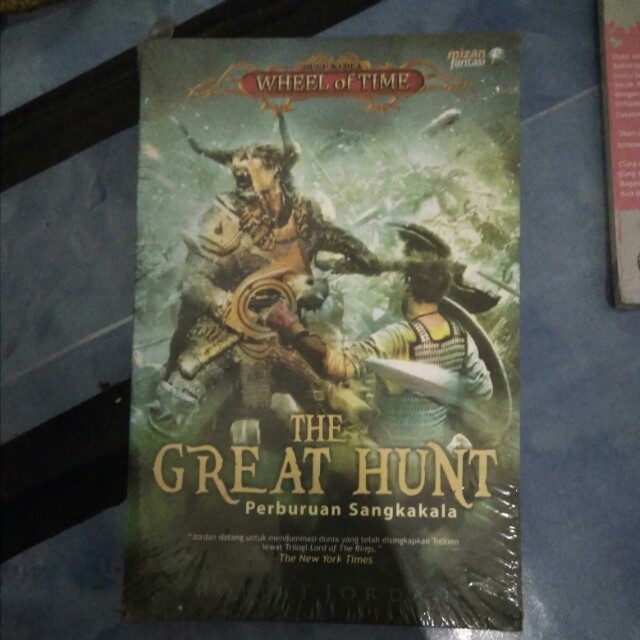 The Great Hunt Perburuan Sangkakala Robert Jordan Buku Alat