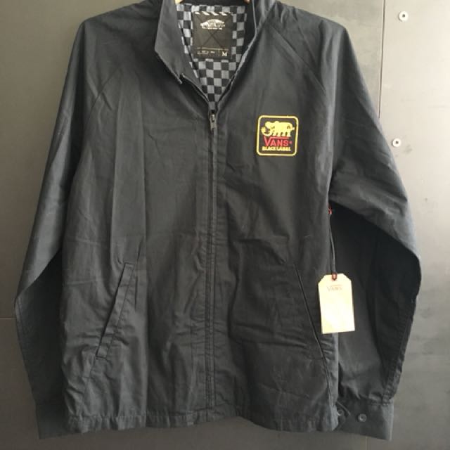vans black label jacket