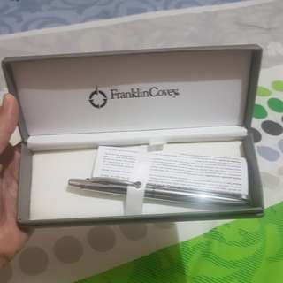 Franklin Covey Newbury Silver Ballpoint Pen