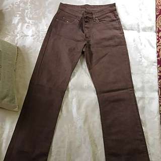 Ladies 8 RM Williams Brown Bootleg Jeans