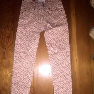Ralph Lauren Floral Patterned 7/8 Jeans