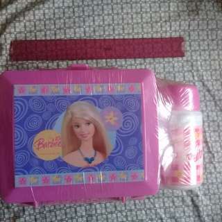 Barbie Lunch Box Set (with Water Bottle/Tumbler)