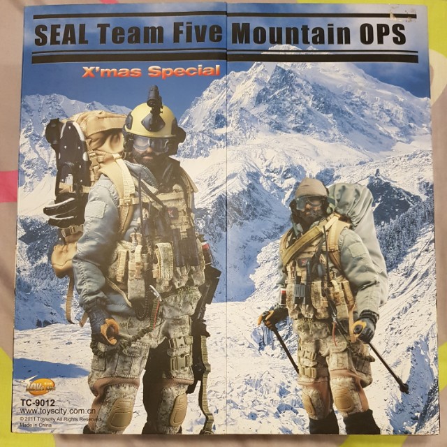 🔥🔥🔥1/6 Toys City Seal Team Five Mountain Ops (X'mas Special) toys