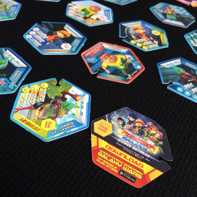 30 Pcs Boboiboy Galaxy Card Toys Games Other Toys On Carousell