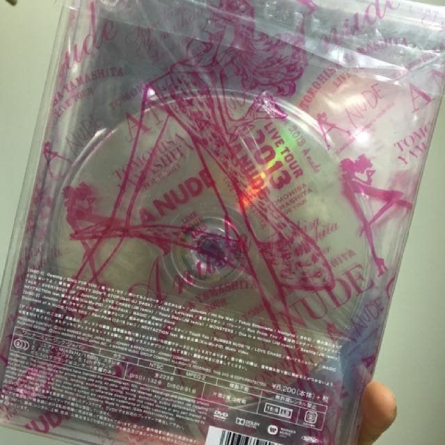 山下智久演唱會A NUDE DVD初回限定, 興趣及遊戲, 音樂、樂器& 配件
