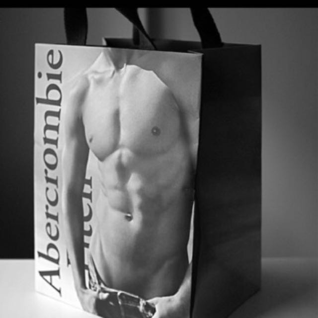 A\u0026F Abercrombie and Fitch Paper Bags 