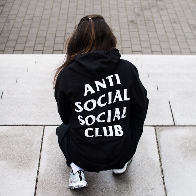 Anti social social club hoodie hot sale outfit