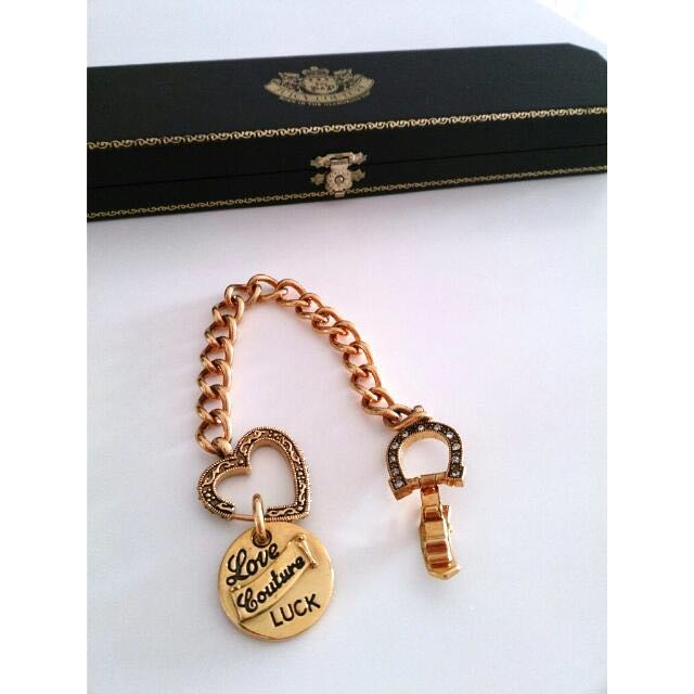 Authentic Juicy Couture Lady Luck Bracelet Women s Fashion Jewelry Organisers Bracelets on Carousell