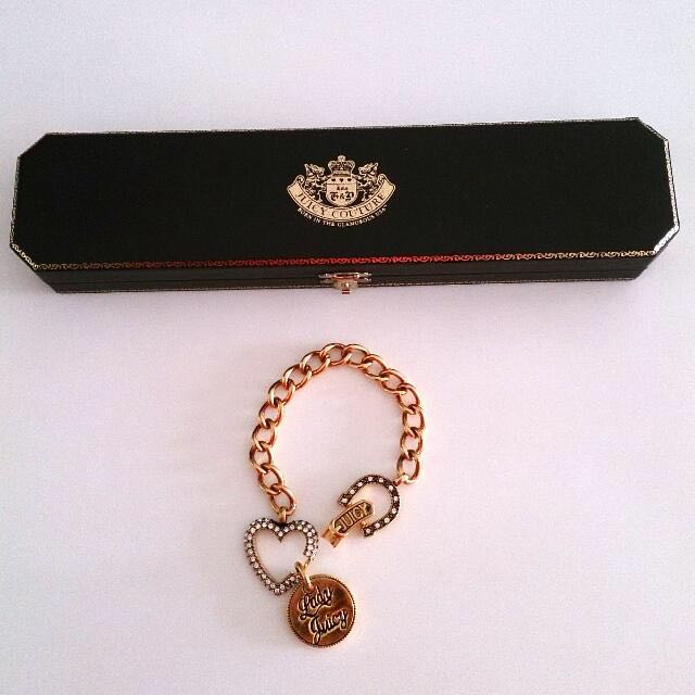 Authentic Juicy Couture Lady Luck Bracelet Women s Fashion
