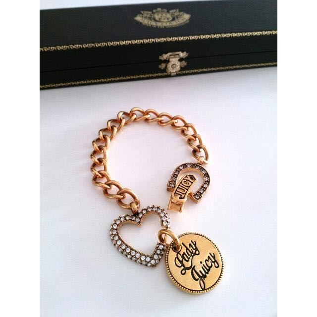 Authentic Juicy Couture Lady Luck Bracelet Women s Fashion