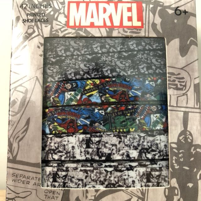 Marvel shoelaces online