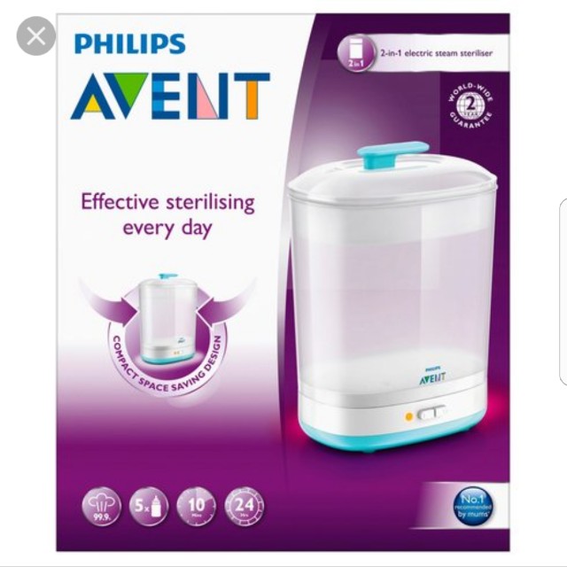 avent steriliser set