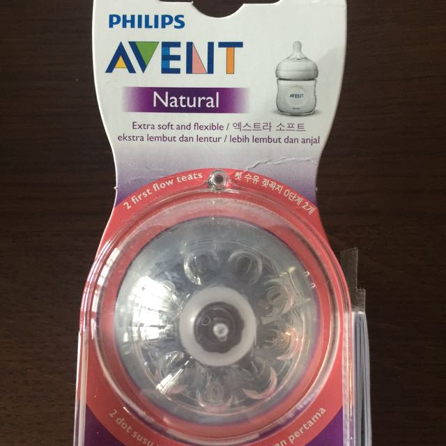 avent natural teats sizes