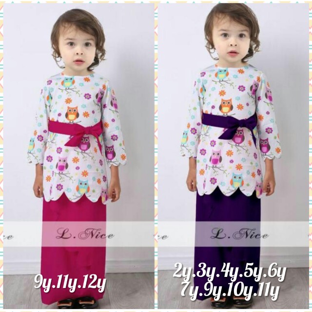  Baju Kurung Kanak kanak Babies Kids Girls Apparel on 