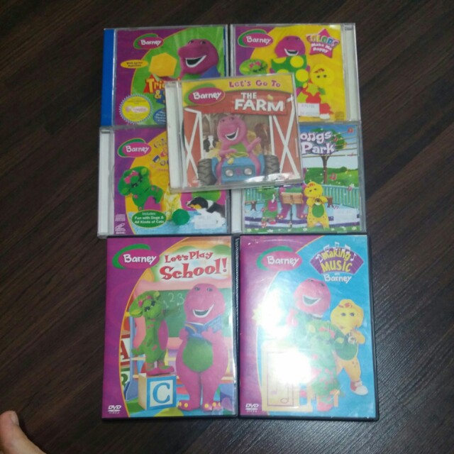 Barney dvd, Babies & Kids, Toys & Walkers on Carousell