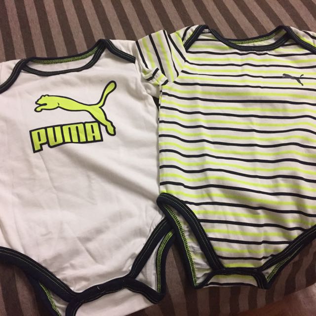 puma baby rompers