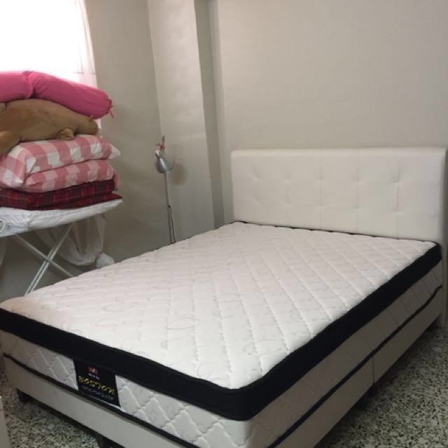 Boston 10 Euro Top Mattress Bedframe Furniture Beds