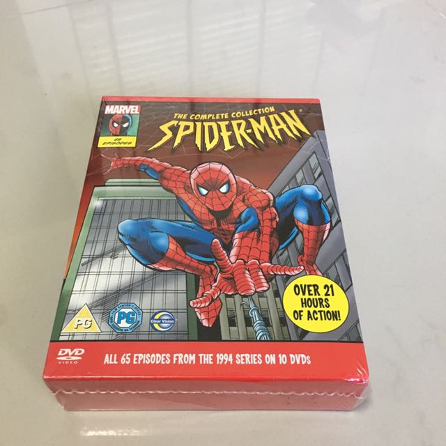 Brand new spider-man 90s animated series cartoon dvd complete seasons, TV &  Home Appliances, TV & Entertainment, TV Parts & Accessories on Carousell