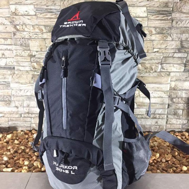 Brown Trekker Hiking Bag 35L