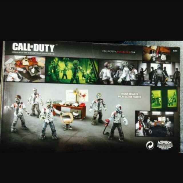 mega bloks call of duty zombies office mob