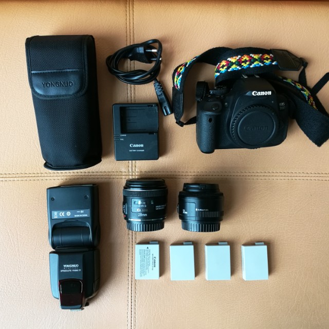 Canon Eos 700d With Lens Accessories Photography On Carousell