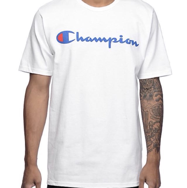 Champion T-Shirt Large logo, Men's 
