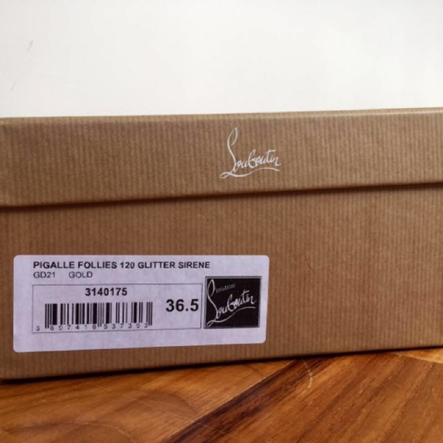 Christian louboutin pigalle follies glitter sale