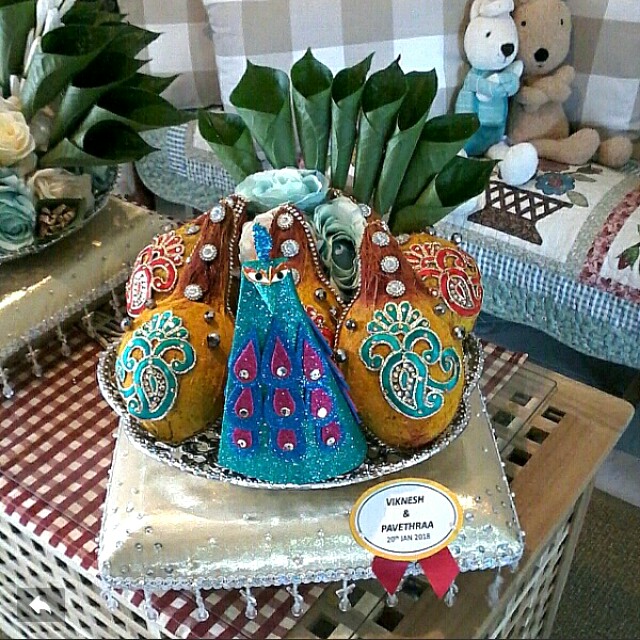 Gubahan Hantaran Indian Wedding Tray Design Craft Art Prints On Carousell
