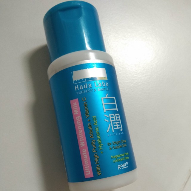 Hada Labo Shirojyun Ultimate Whitening Milk Health Beauty Bath Body On Carousell