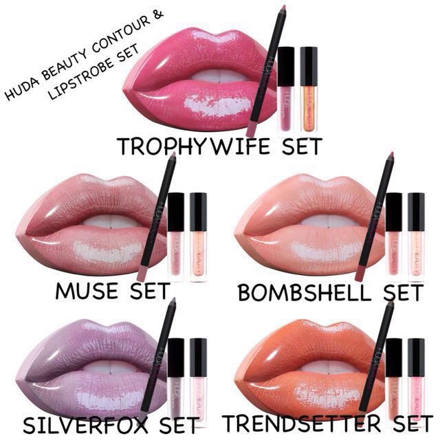 huda lip set