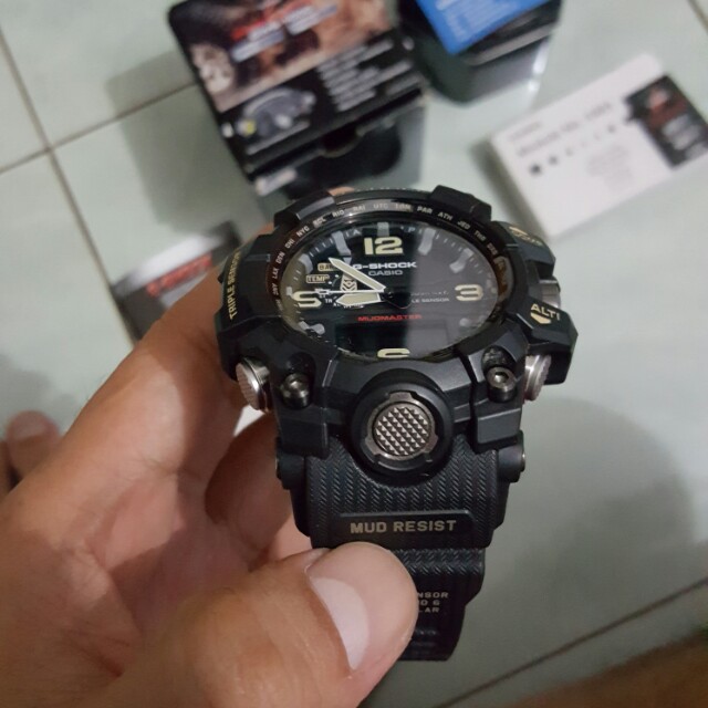 Jam Tangan G Shock Gwg 1000 1a3 Mudmaster Fesyen Pria Jam Tangan Di Carousell