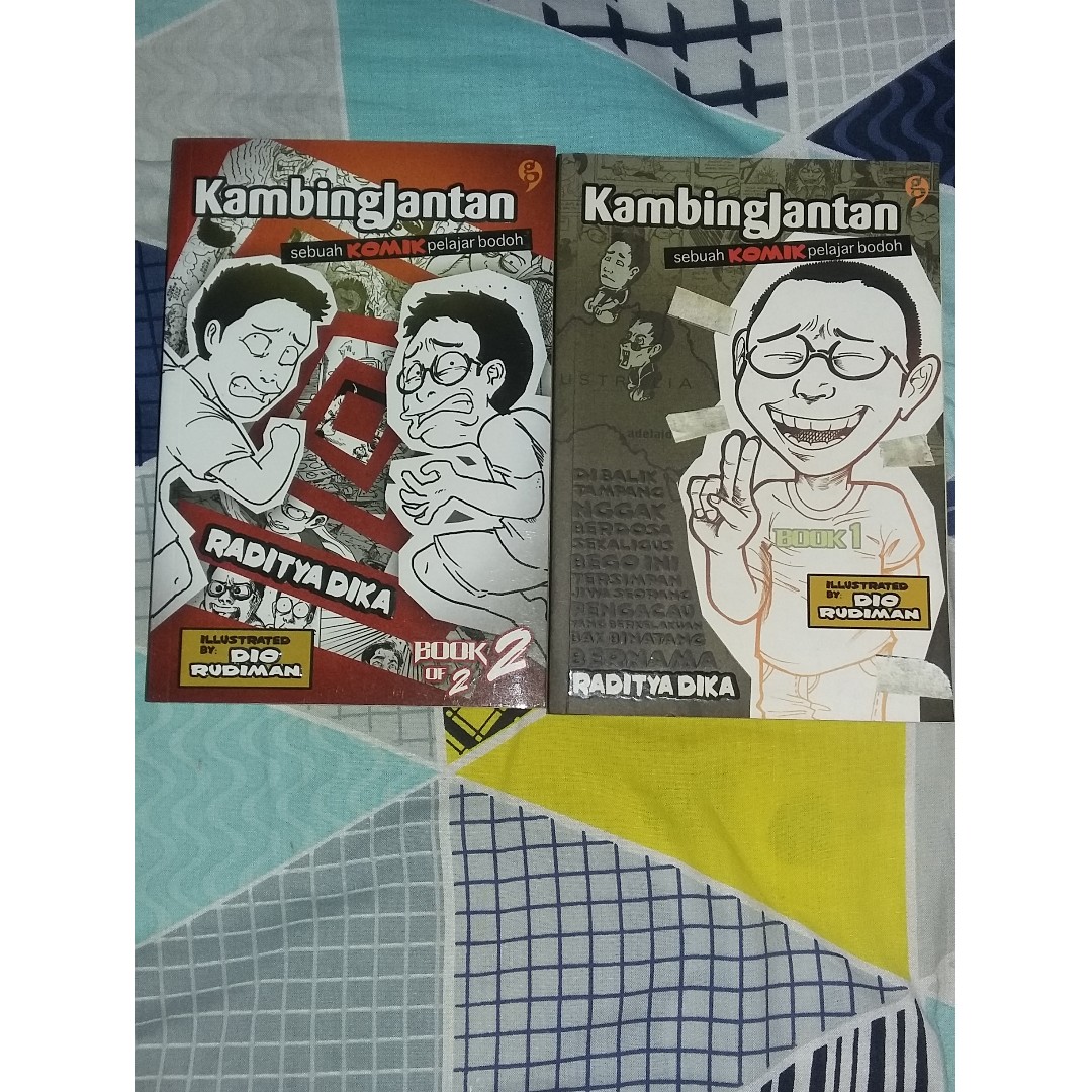 Kambing Jantan Comics By Raditya Dika Buku Alat Tulis Komik Dan